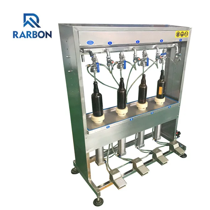 Beer Glass Bottle Washer/ Wine Soda Bottle Rinser/Bottle Filling Machine
