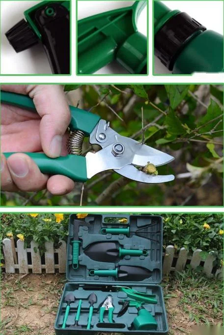Gardening Tools 10Pcs Garden Tool Kit with Carrying Case Gardening Gifts for Women, Men, Kid Gardener  Heavy Garden Tool Set