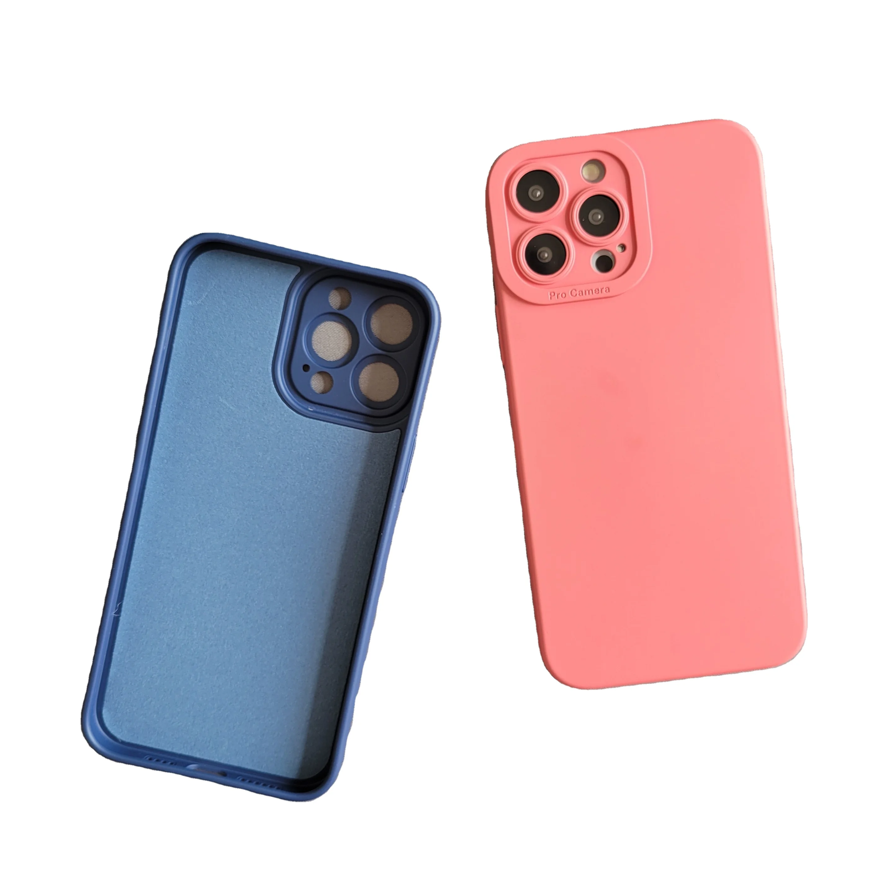 Flexible TPU Soft Gel Mobile Phone Case For iPhone 15 Pro, Shockproof TPU Bumper Liquid Phone Cover For iPhone 15