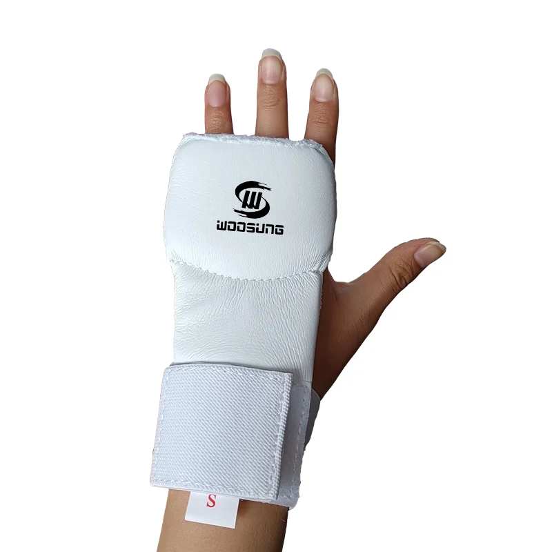 Woosung sample free shipping adult glove karate manufacturers karate wkf approved sparring hand protector gloves