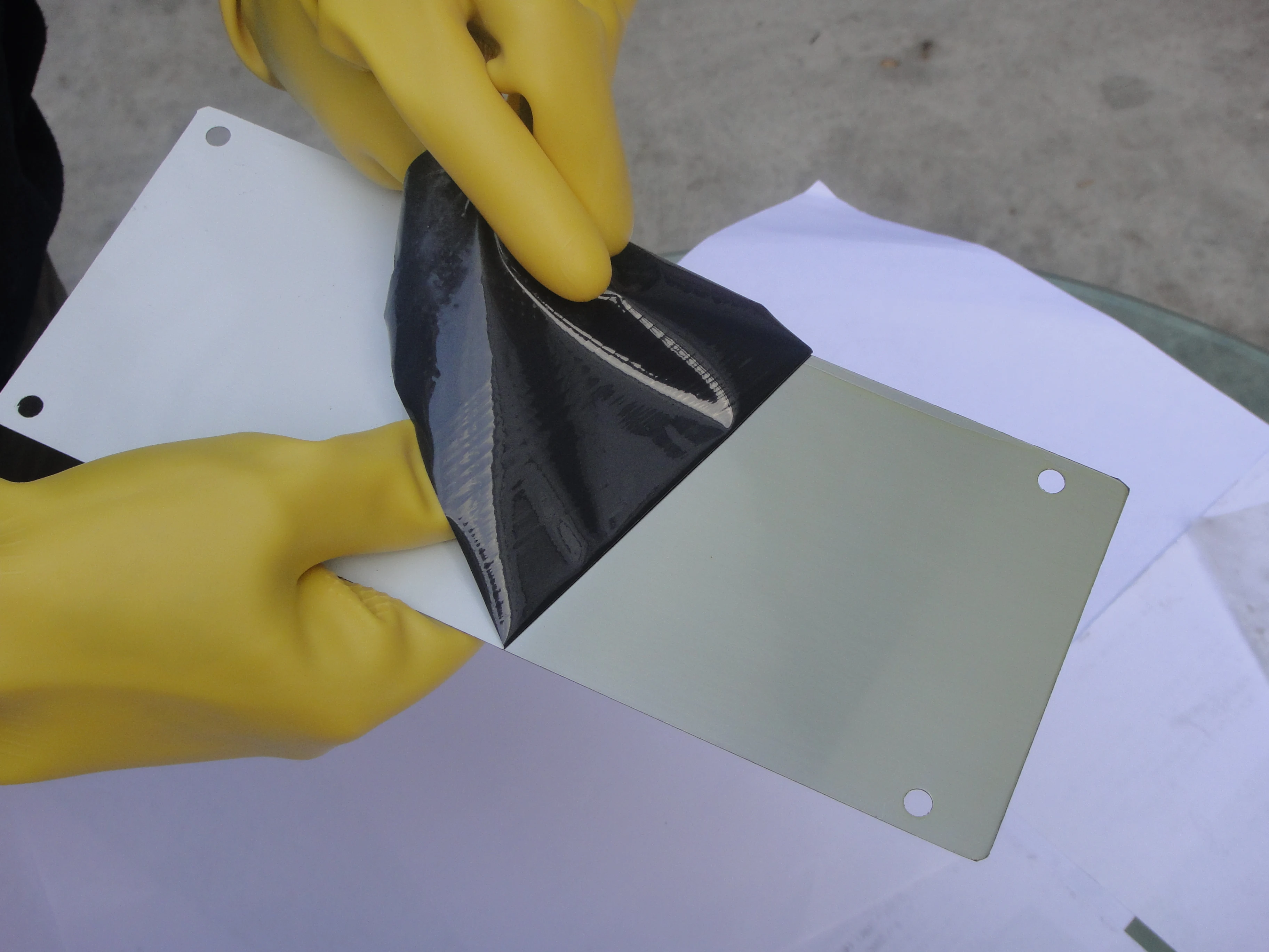 Hot Sale Wholesale Pad Printing Cliches Thin Steel Pad Printing Plate For Ink Cup Pad Printer