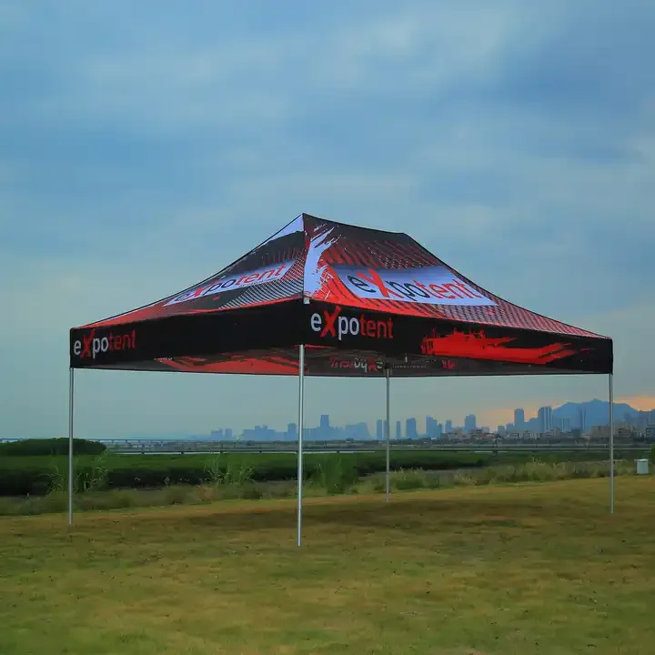 Big Foot Custom Printed Pop up Folding Gazebo Tent  Aluminium Frame Trade aluminum waterproof Exhibition tents