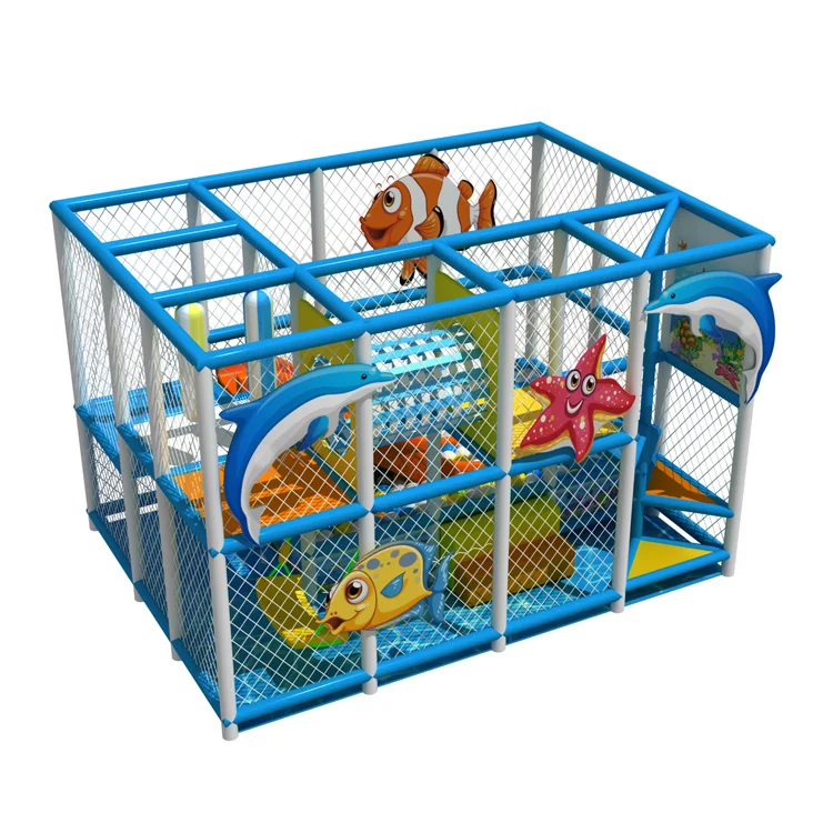 Design Kids Cafe Indoor Play Equipment Soft Playground with Ball Pool for Kinder Garden and Pre Primary School