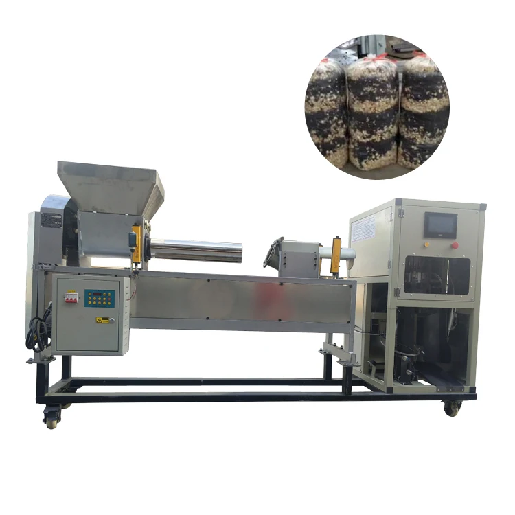 Enoki Mushroom Cultivation Growing Bag Filling Machine Packaging Machinery Equipment