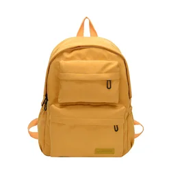 Wholesale Simple Fashion Korean Style Back Pack Bag Women Girls Canvas School Backpack