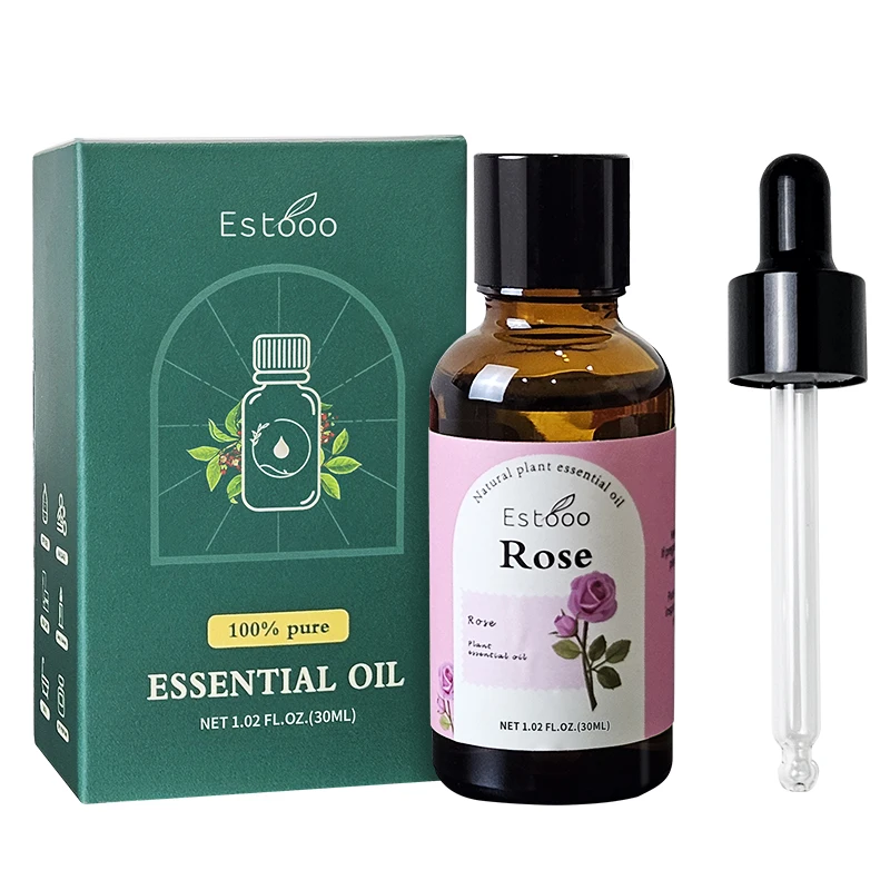 Face Rose Essential oil Face Scraping with oil Nourishing plant Skin Care Essence Rose Eye Body Massage oil