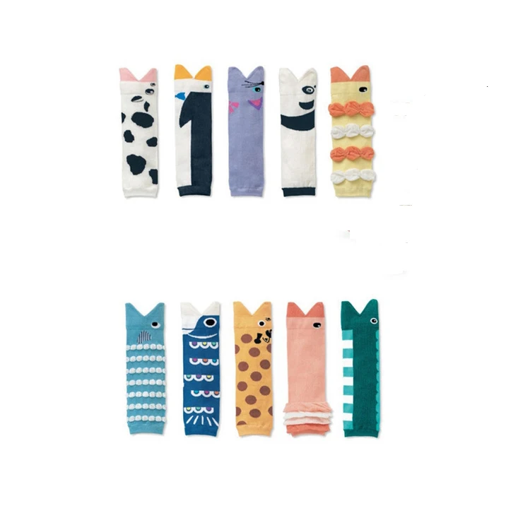 BY-N601 crawg leg warmer socks gripper knee socks for baby