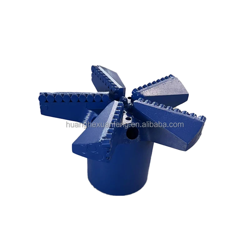 HHWW 250mm pdc drill bit  with 5 Wings PDC scraper drill bit for  medium hard rock Water Well Drilling