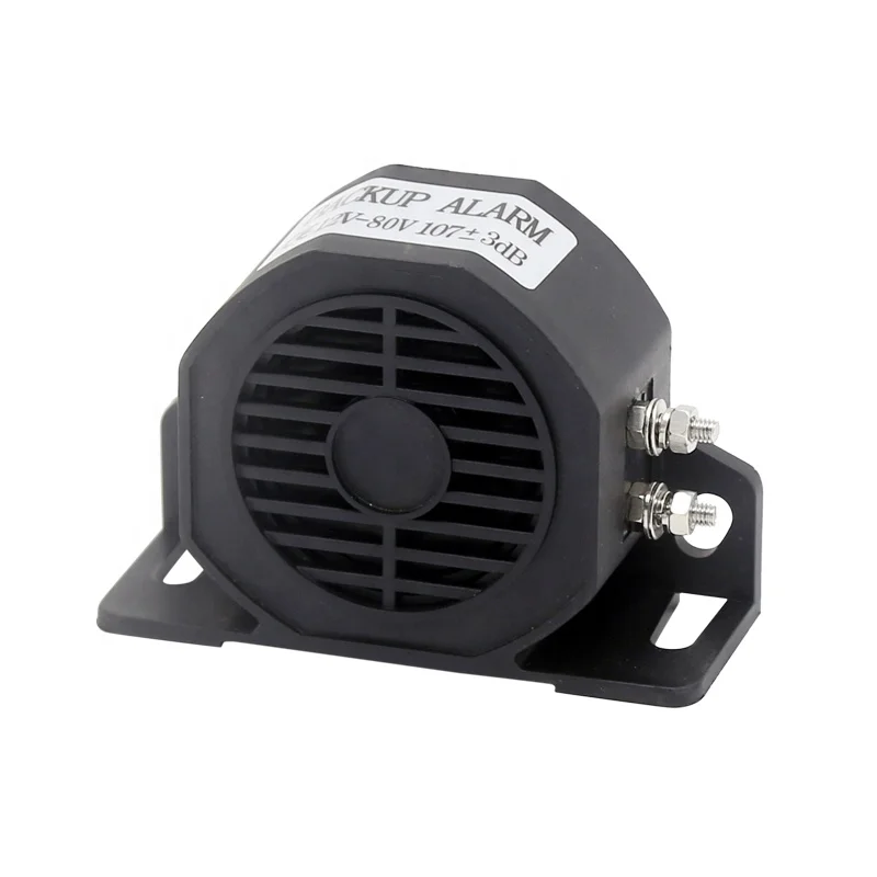 105dB Black Waterproof Automatic Car Reversing Back Up Alarm