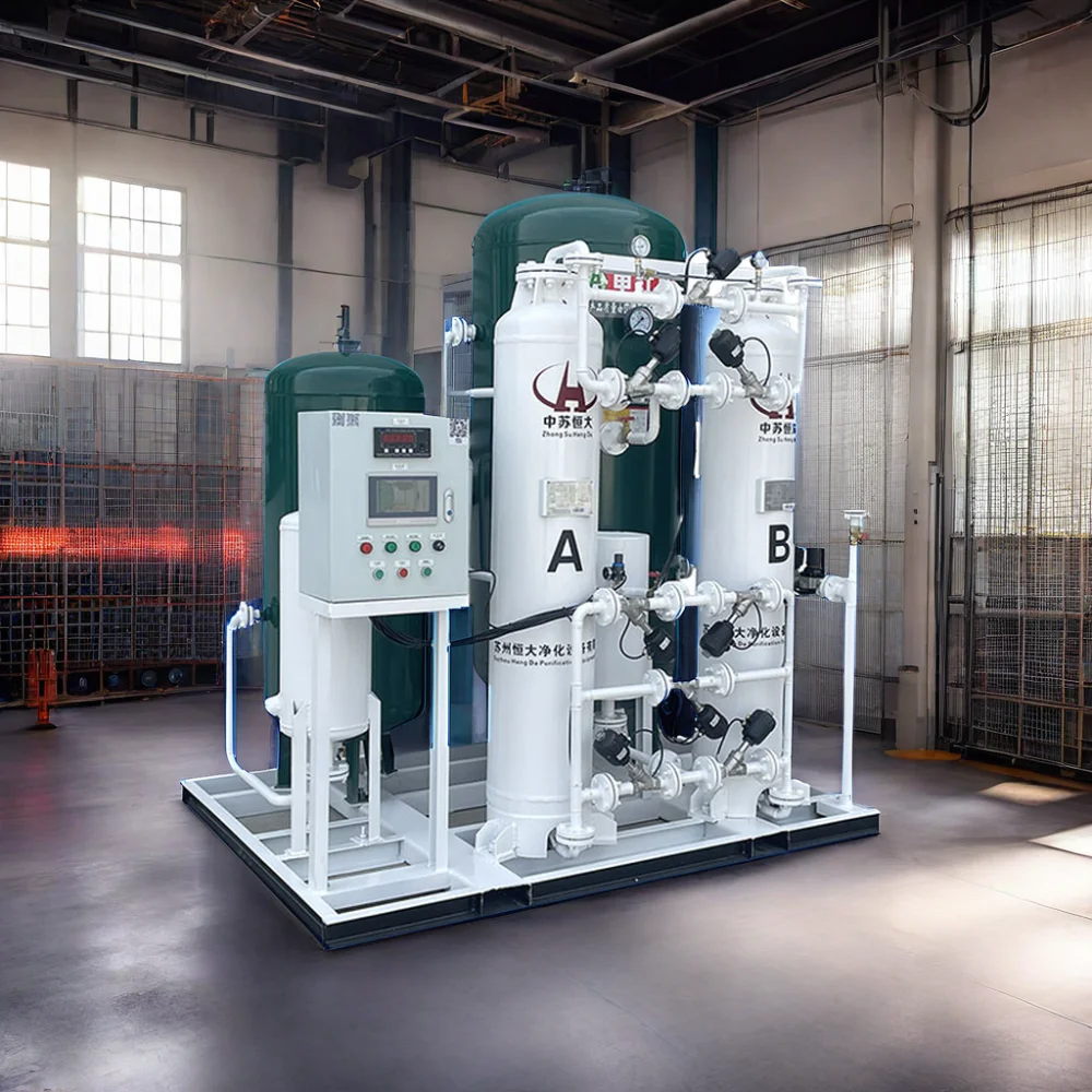 99.99% Laser Cut Into Skid Filling Cylinder Nitrogen Machine Nitrogen Generator