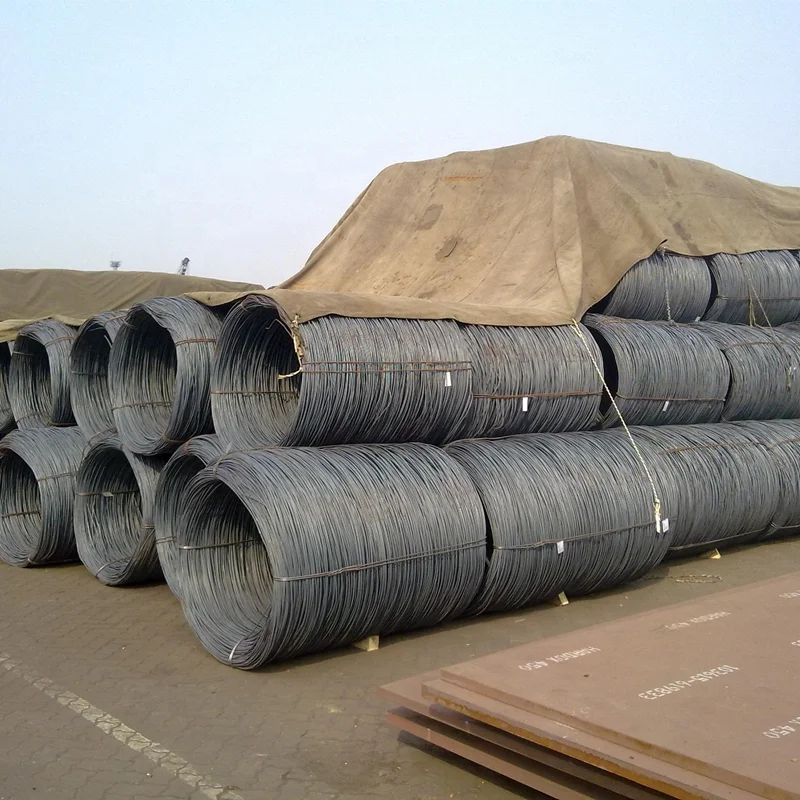 SAE 1008 Carbon Steel Wire rod 5.5mm 6.5mm Hot Rolled Stainless Steel Wire Rod Q195 SAE1008