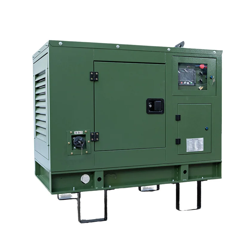 Rated power diesel motor power plant electric generators genset for electric car powering charging stations