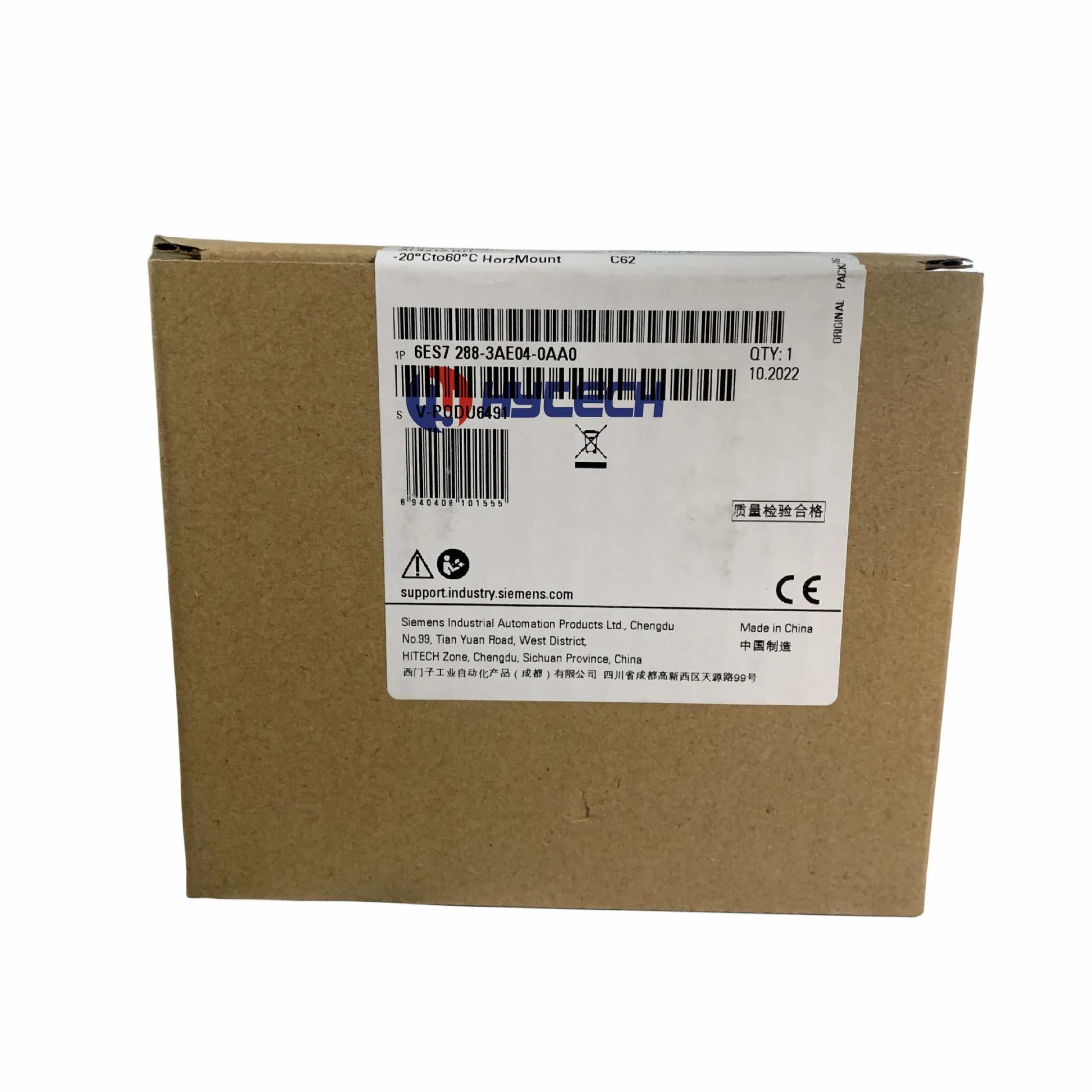 Supplier SIMATIC S7-200 SMART Analog input module SM AI04 6ES7288-3AE04-0AA0 for SIEMENS PLC