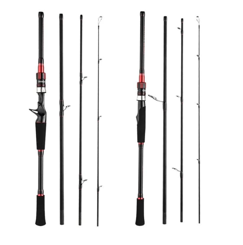 
Ultra-light high-carbon solid tip portable fishing rod telescopic fishing rod 
