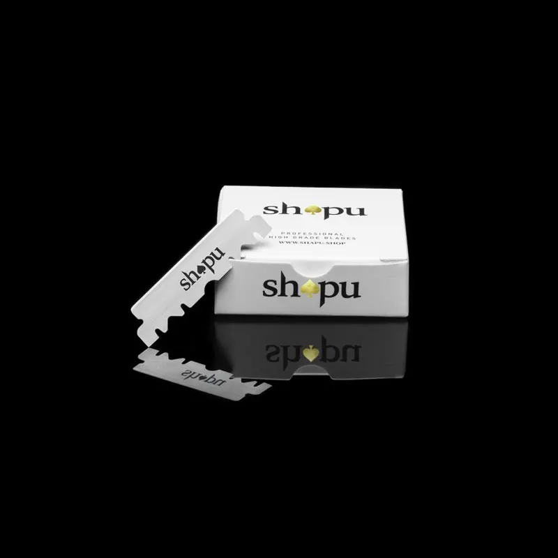 Single sided blades 100 blades per box Sharp and gentle for barber knives