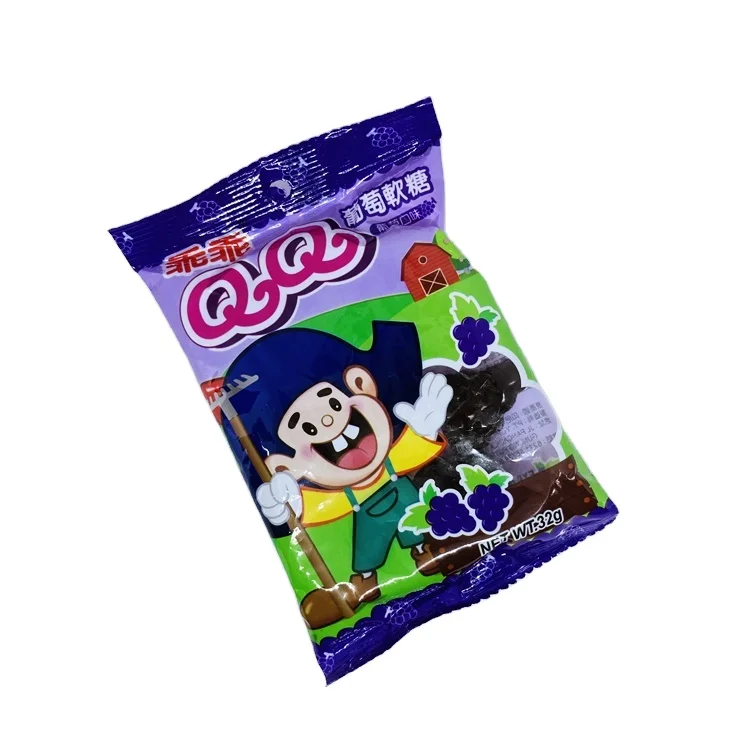 HOT SELLING TAIWAN CANDY GUMMY GRAPE JELLY DELICIOUS CANDY