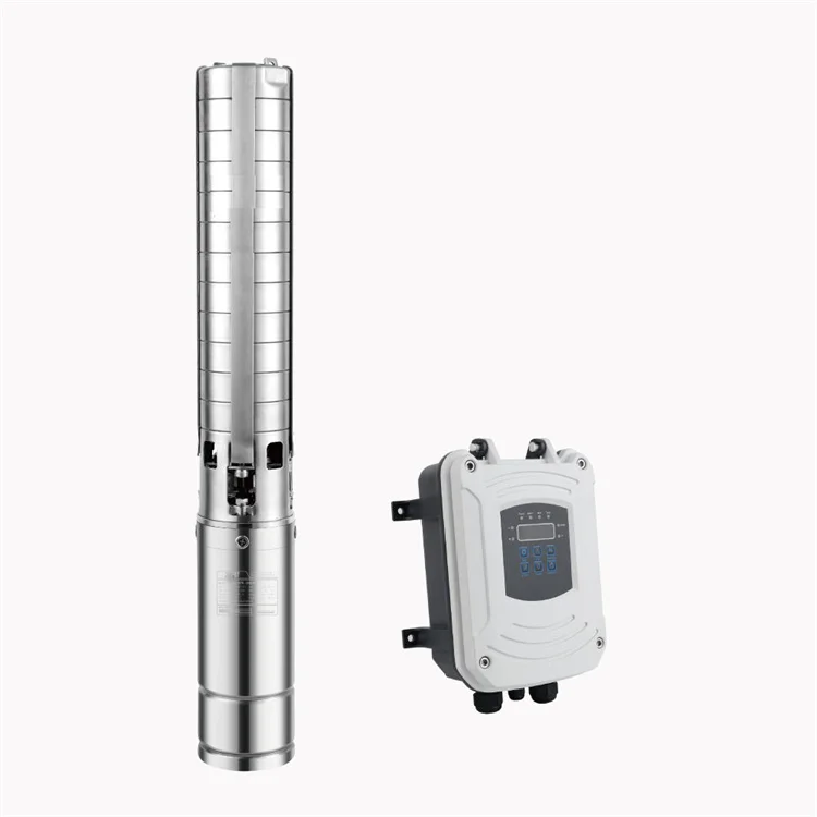 Solarpump Fur Tiefbrunn 100M Dc Sump Solar Powered Submersible Water Pump Pumping System For 2 Inch Deep Well Casing