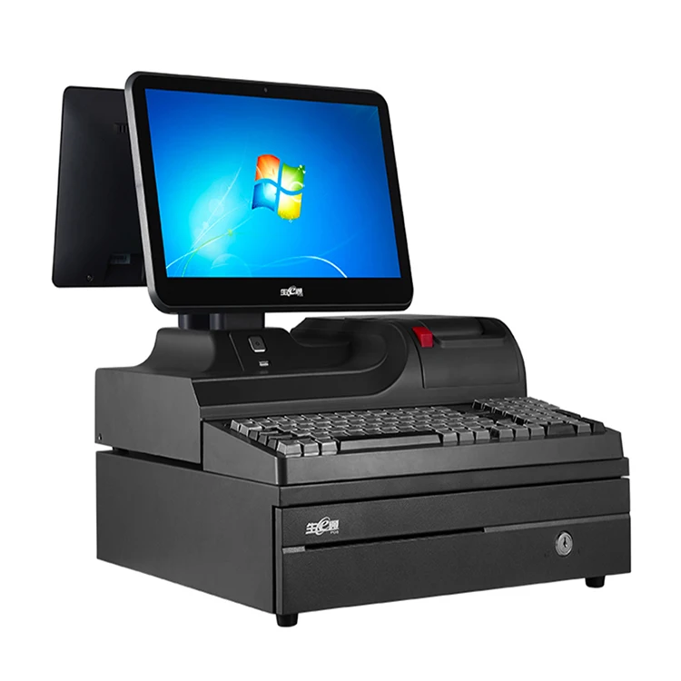 156 windows смарт-продуктовый кассир компактный Android POS с денежным ящиком