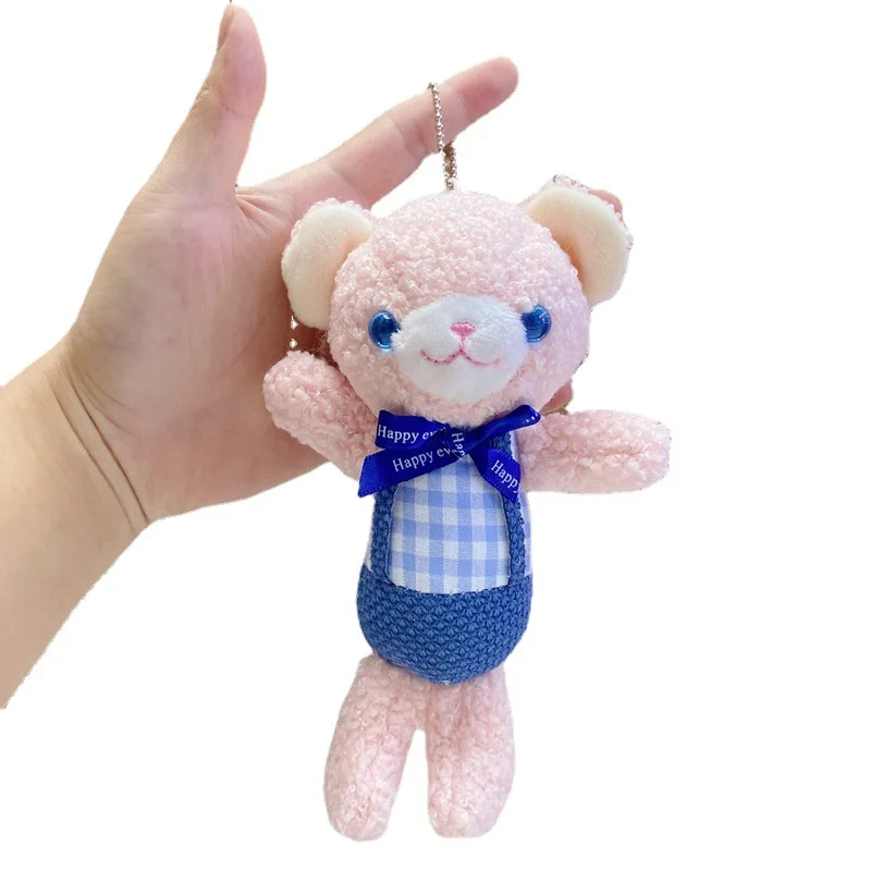 Custom Mini Teddy Bear Stuffed Animals Soft Plushie Teddy Bear with shirt doll for christmas gift Wholesale