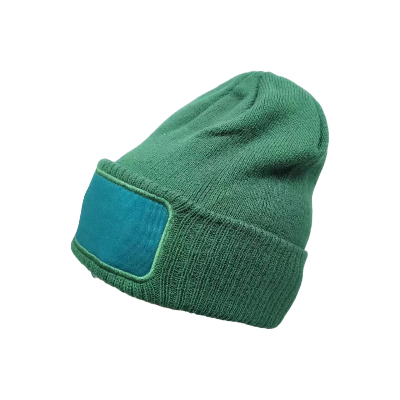 High Quality Unisex Winter Beanie Hat With Patch 100% Acrylic Knitted Beanie Custom Logo Label Y2K Style Cycling Daily