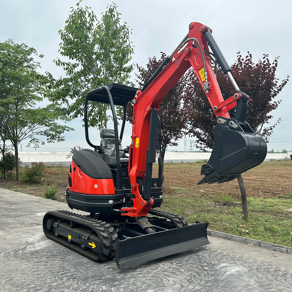 Xingtu 2.5 ton excavator  with control device new hydraulic excavator extendable arm excavator