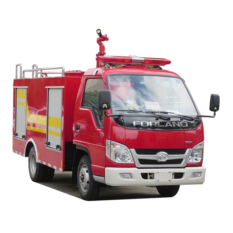 Truck Fire Extinguisher Small Fire Truck with back ladder