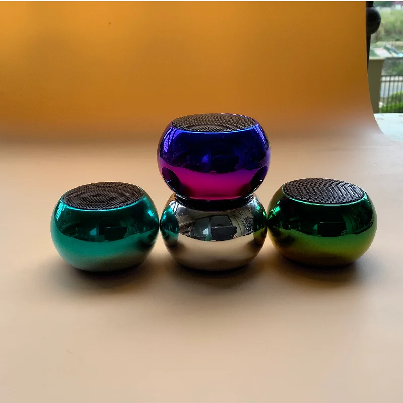 M3 Factory price portable wireless speaker Mini Metal Promotional Gift