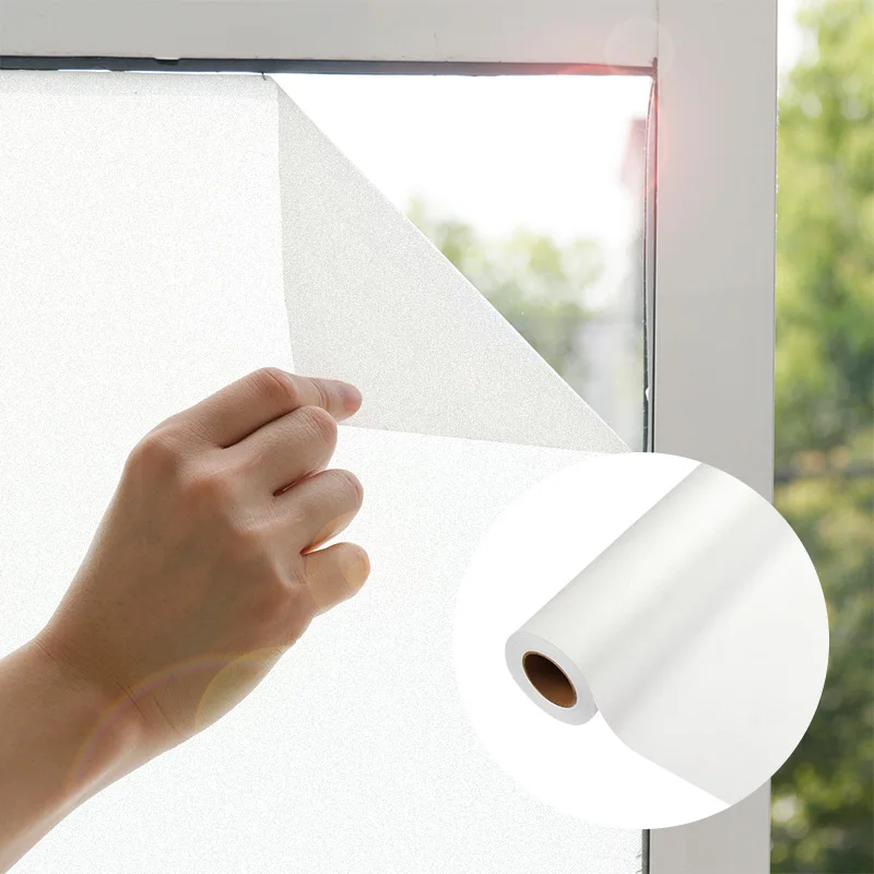 Wholesale 50m frosted window film protective privacy polymeric film for windows