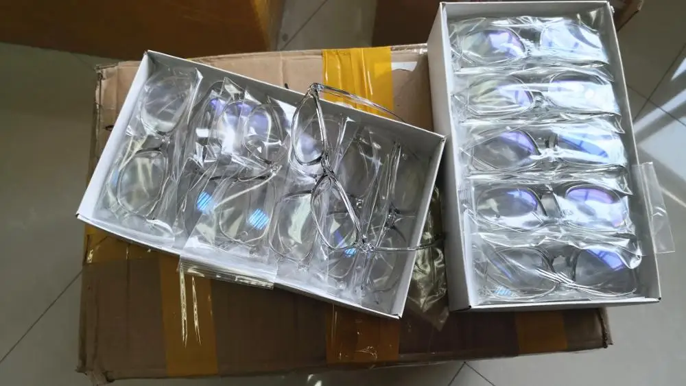 Comfortable Frame Europe and America Literature Art New Light Flat Mirror glasses