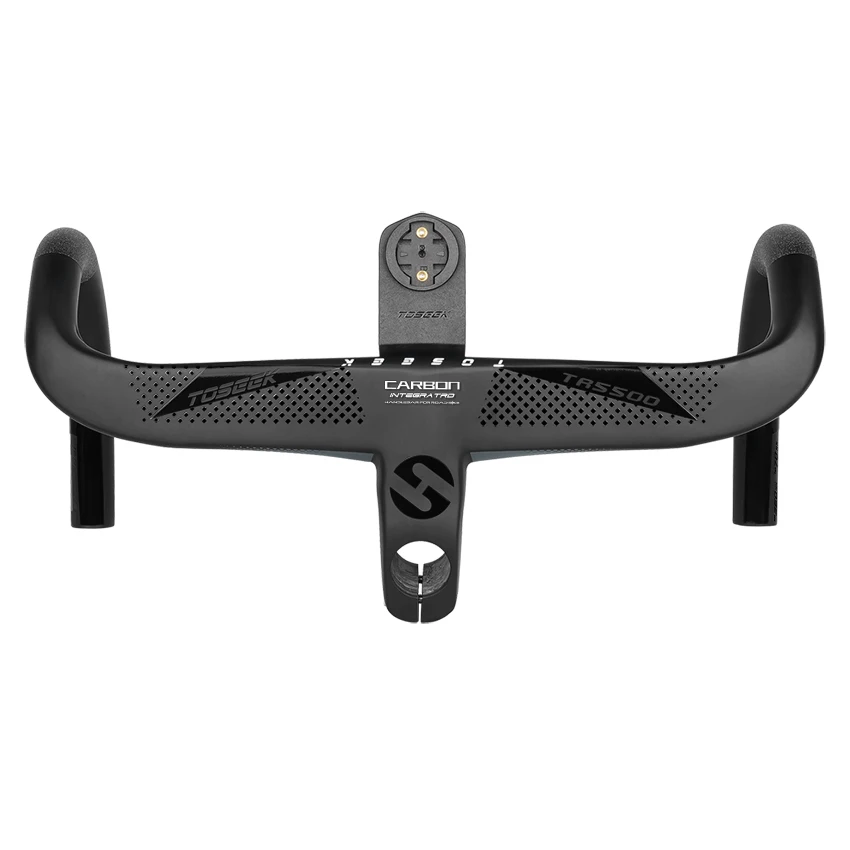 TOSEEK TR5500 Aero углеродный руль для шоссейного велосипеда Интегрированный углеродное волокно ручки бар и