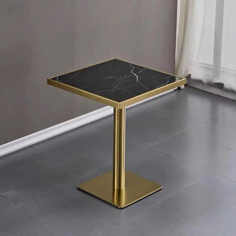 T-DT-A001 Modern light luxury simple negotiation dining table