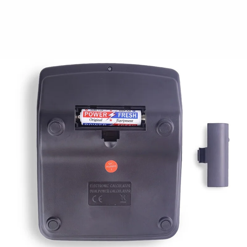 Desktop Calculator Dual Power Supply Solar Energy with Batter 837 Type Office Finance Student Calculator