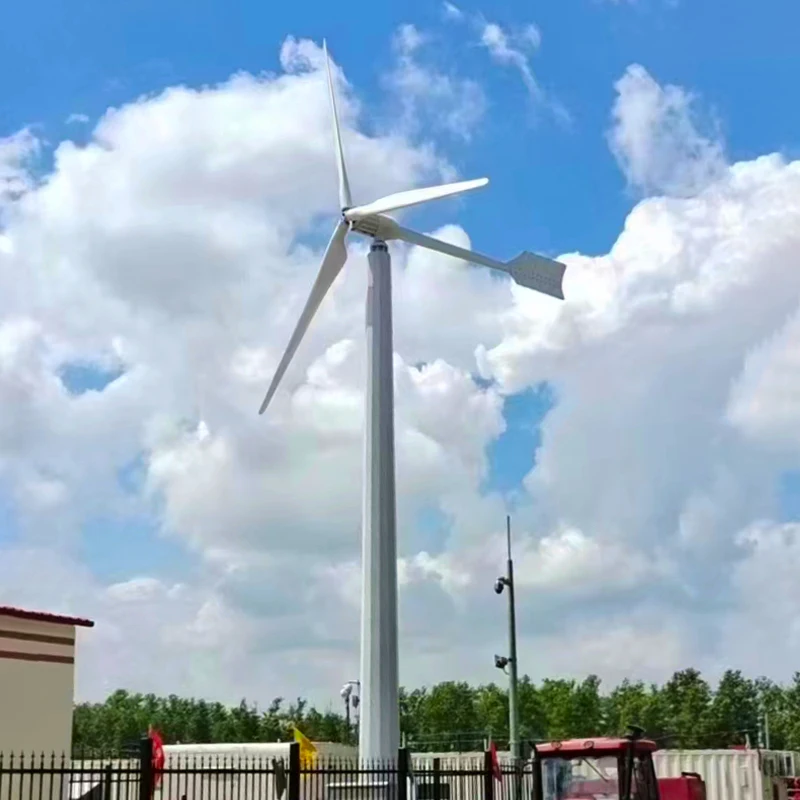 Competitive price 10 kilowatt wind turbine horizontal axis wind mill generator for farm