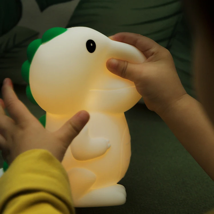 lampada de nightlight led charging light small gift kid toys bed light lamp for kids atm bank dinosaur toys