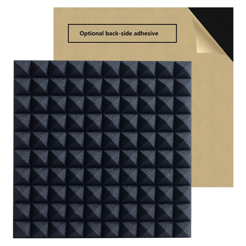 nightclub/studio wall sticking large size 2inch 50/50 acoustic soundproof foam