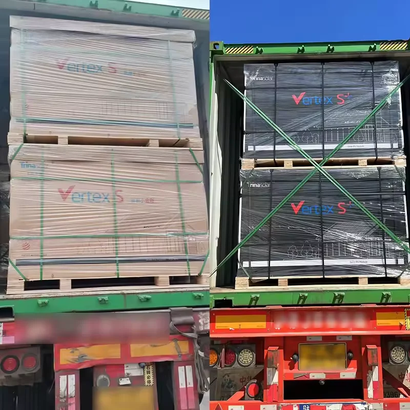 ЕС Stock Trina 455 Вт черная рамка Vertex S N-Type PV модуль 450 ватт двойные стеклянные солнечные панели для бытового использования