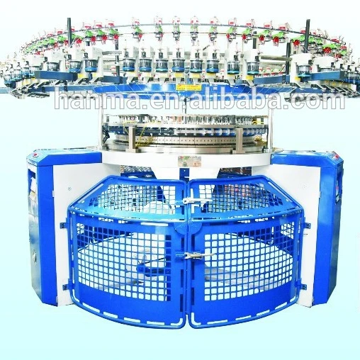 Новая модель одинарной махровой жаккардовой круговой тканевой вязальной машины