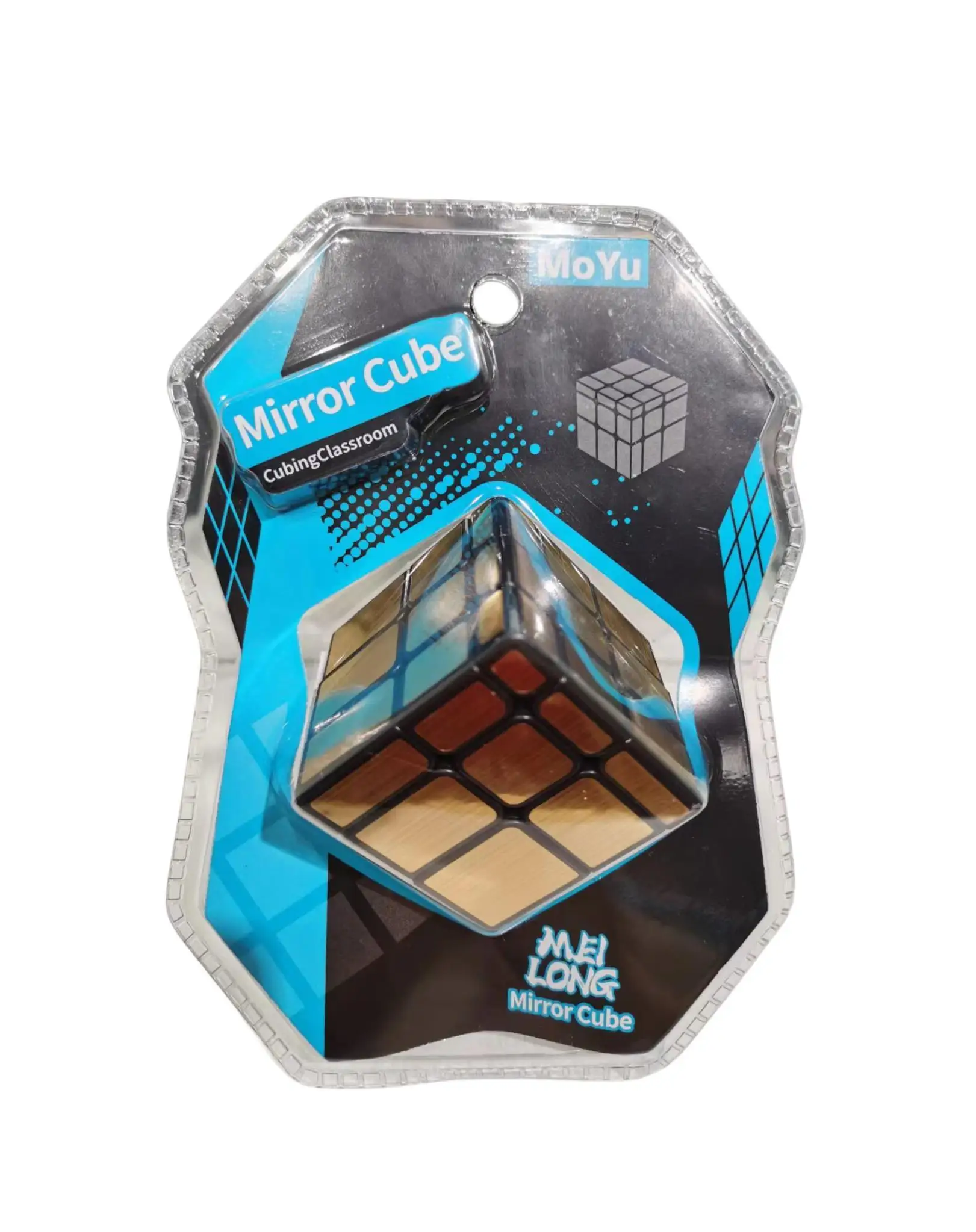 MoYu Mirror Cube Gold 3x3, Серебряный магический куб, кубик Rubikss для ребенка