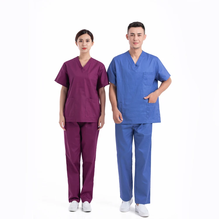 Dental Clinic Nursing Uniform Sets Short Sleeve Medical Scrubs Uniforms Women and Men Surgical Gown Hospital uniforms