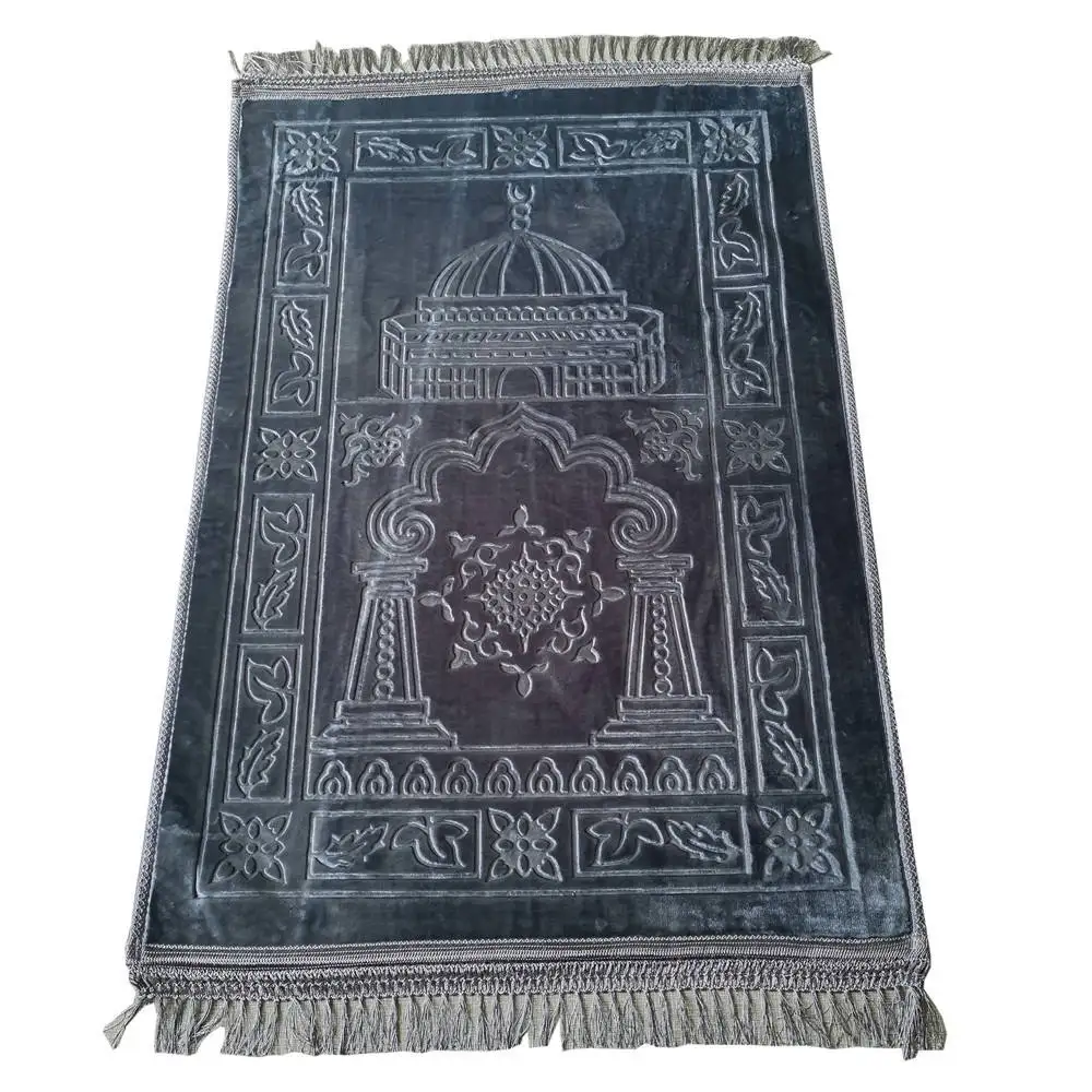 Whosale  Customized Islamic Travel Mat Islamic Gifts Muslim prayer mat mosque rug muslim rascher prayer mat carpet