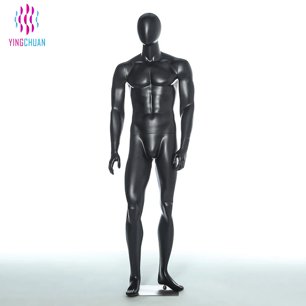 Full Body Matte Fiberglass Men Muscular Sports Male Mannequin For Sportswear Display
