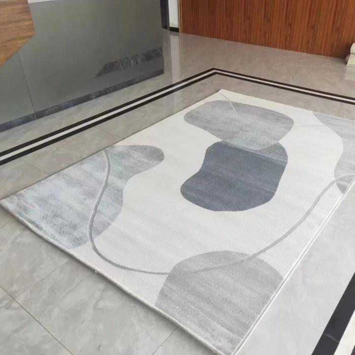 High Quality Rug Custom Large Area Hand Tufted Rug Bamboo Silk Viscose Carpet Living Room Modern Custom Color Carpet for Bedroom