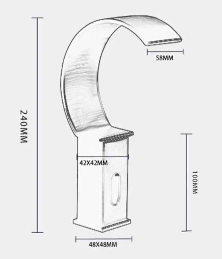 Special circle shape black color Automatic sensor faucet brass infrared sink faucet electric hotel bathroom hardware tap