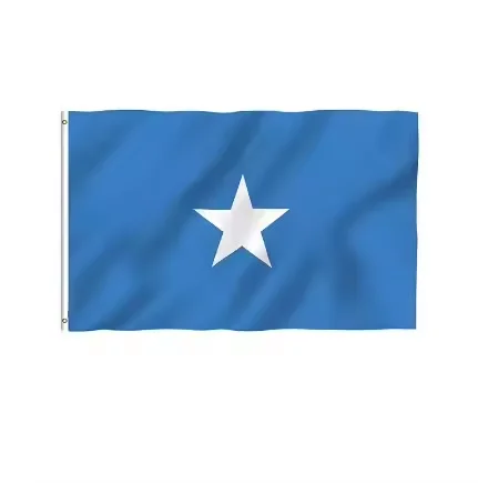Национальные Флаги Somalia 3*5 футов 100% полиэстер цифровая печать подвесные наружные флаги