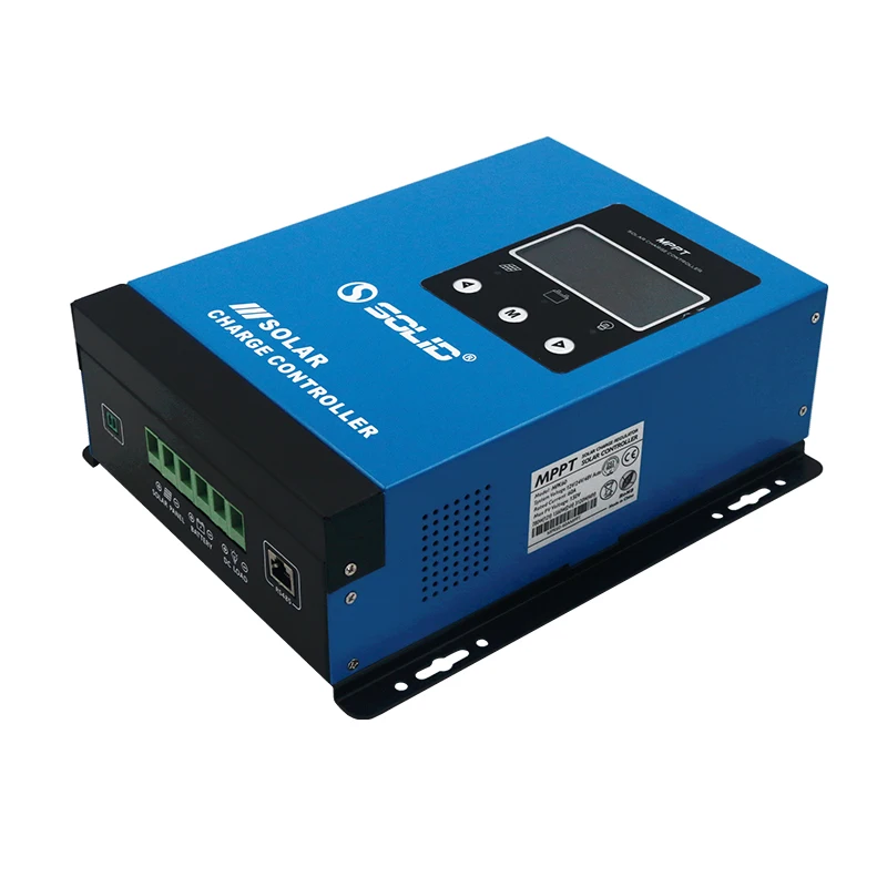 Customized MPPT Solar Charge Controller  12V 24V 36V 48V Auto 30A 40A 50A 60A Solar Panel Charger Regulator With LCD Display
