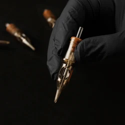Custom Logo Different Types of cartucho 0.35mm 0.3mm Disposable Tattoo Cartridge Needle for Tattoo