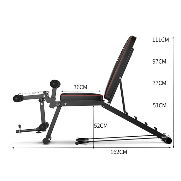 High Quality Hyper Ab Adjustable Height Gym Weight Bench Whole Body Fit  Nordic Folding Mini Multifunction Weight Flat Bench