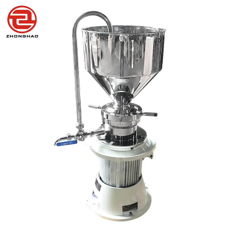 New arriving stainless steel commercial bone grinder colloid mill for nuts cocoa nib