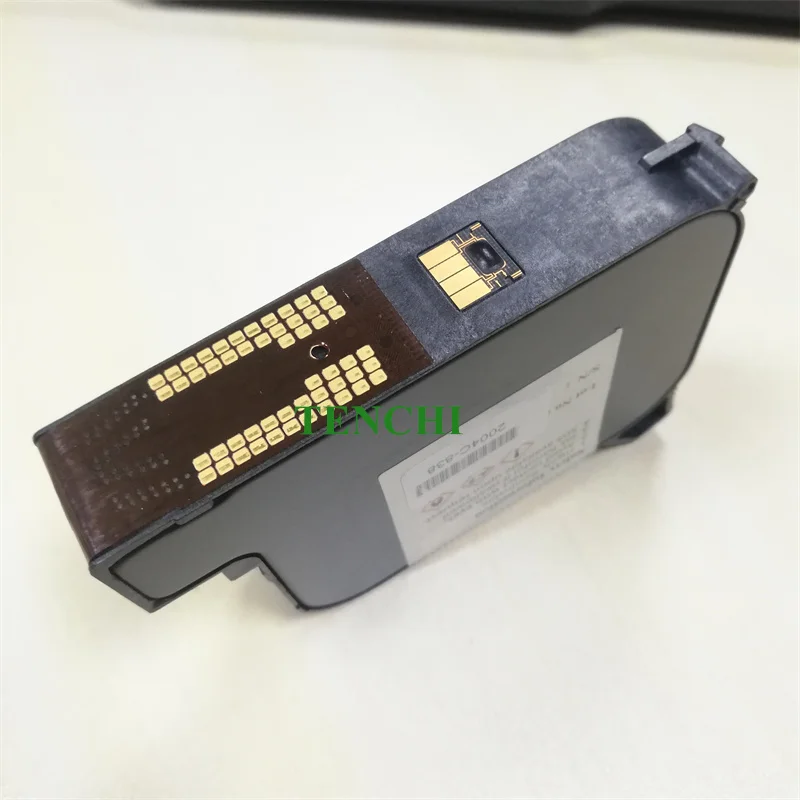 TIJ 2.5 42ML Online Packing Code Coding Machine Thermal Jet White Refilled Black Ink Cartridge For Handheld Inkjet Printer H-P45