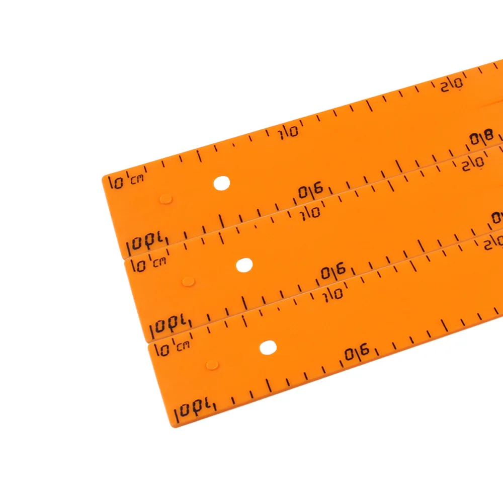 100cm 1 Meter 39inches Plastic Straight Scribing Cutting Ruler With Handle for teaching